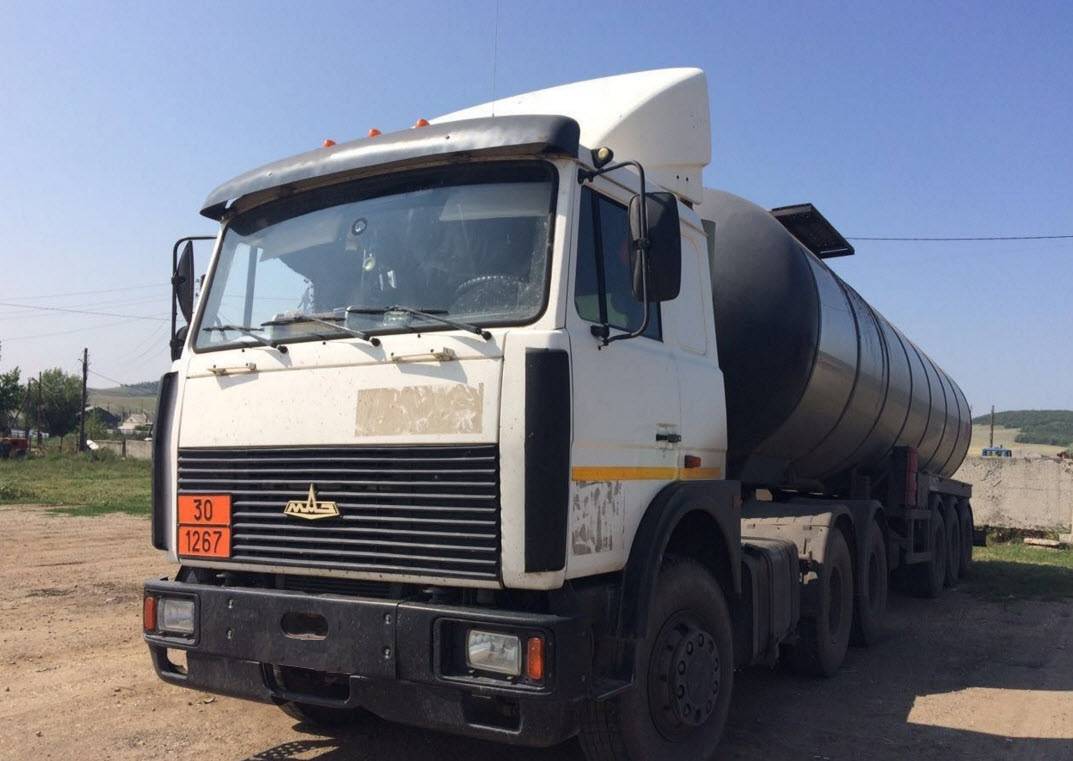 Продажа битумовоз бу Автопоез МАЗ битумовоз